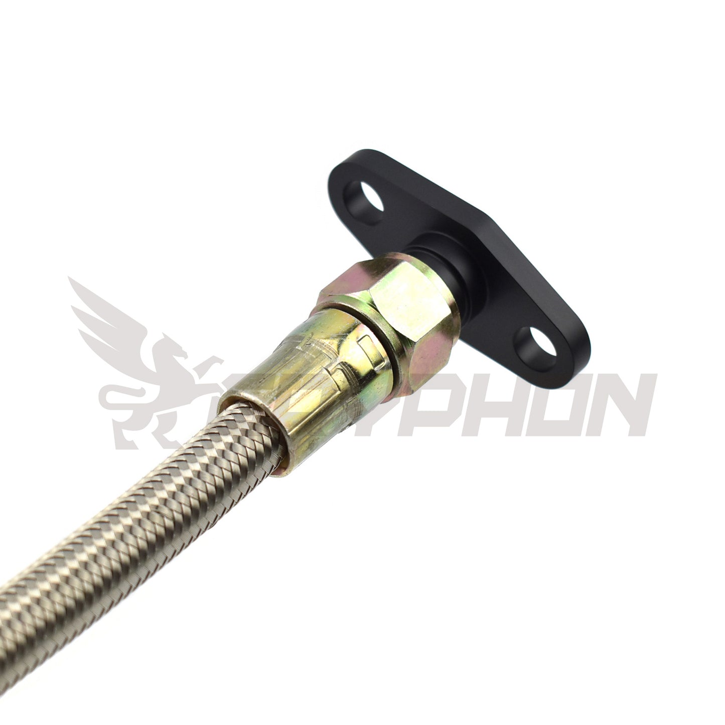 Braided Turbo Oil Feed Return Line Kit Garrett G-Series G40 G42 G45