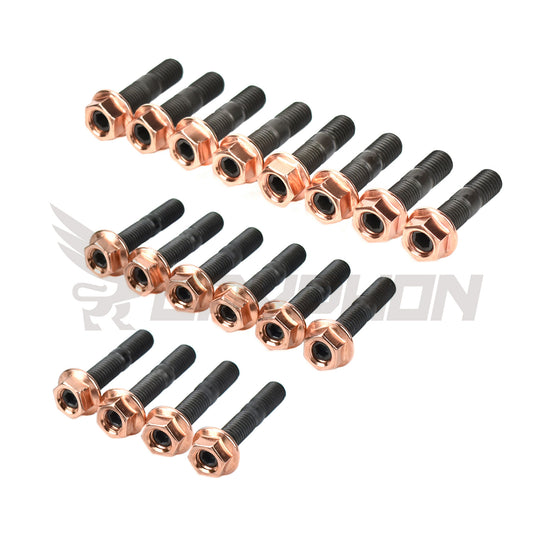 Exhaust Manifold Turbo Stud Nut Kit Nissan SR20DET CA18DET