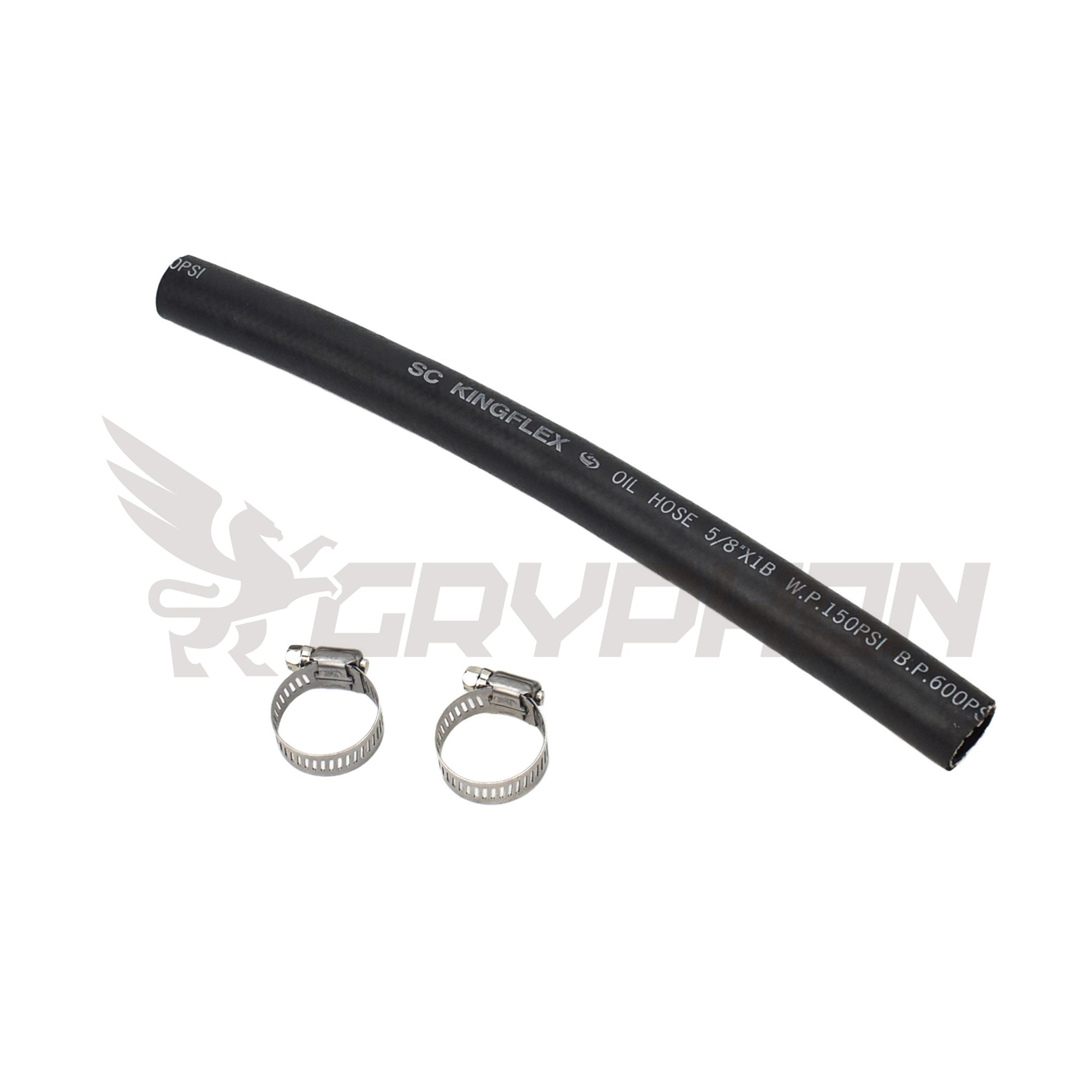 5/8" NBR rubber hose with 150 psi rating for oil return and coolant use