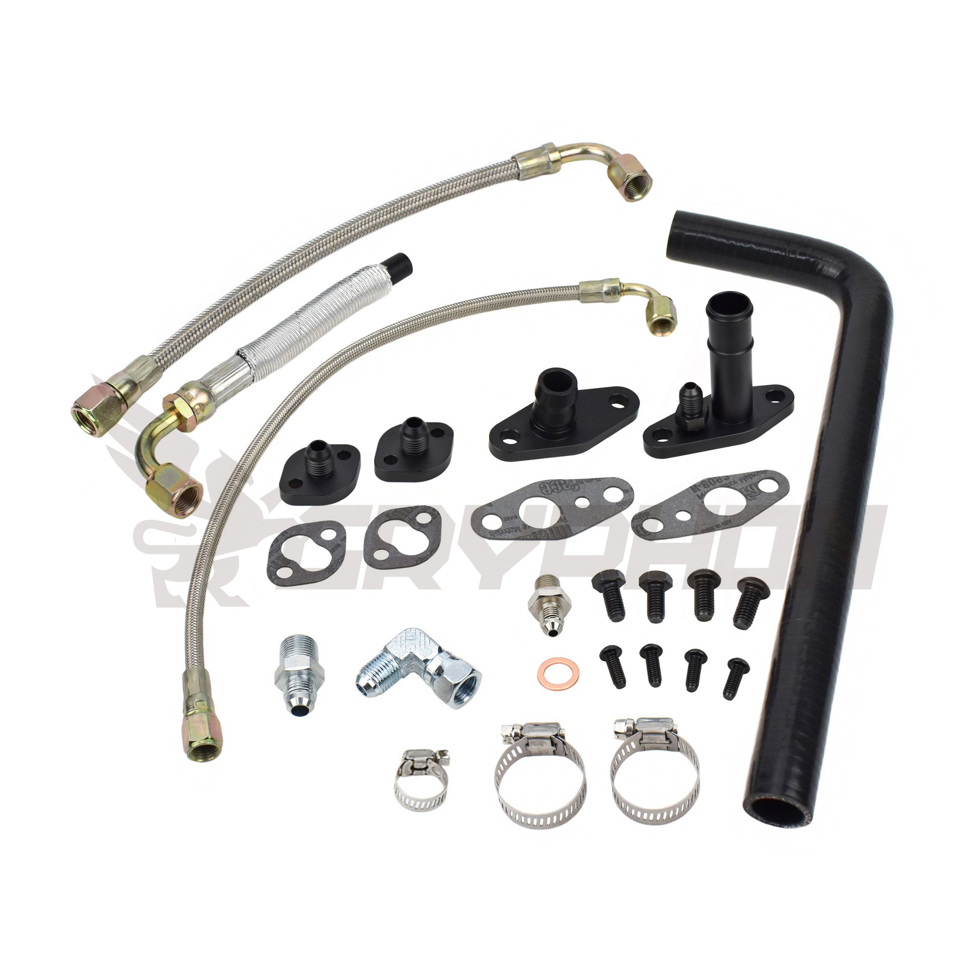 Toyota 12H-T CT26 complete turbo oil and water line kit for HJ61 Land Cruiser