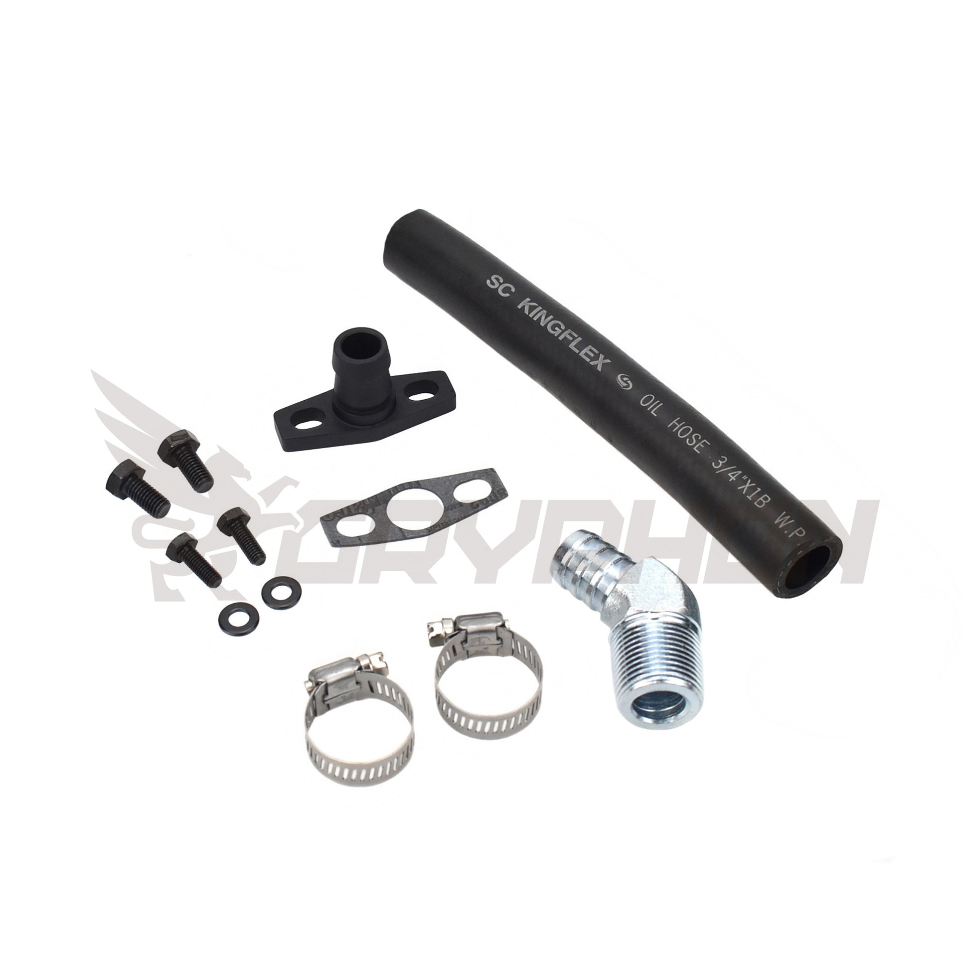 Turbo Oil Drain Hose Kit Nissan RB20 RB25 RB30 with TD05H TD06