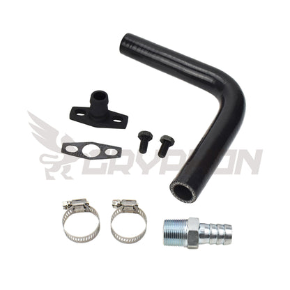 Turbo Oil Drain Hose Kit Nissan RD28T Y60 GQ Garrett TB2527