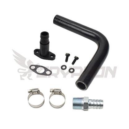 Turbo Oil Drain Hose Kit Nissan RD28T Y60 GQ Garrett GBC GBC22-350