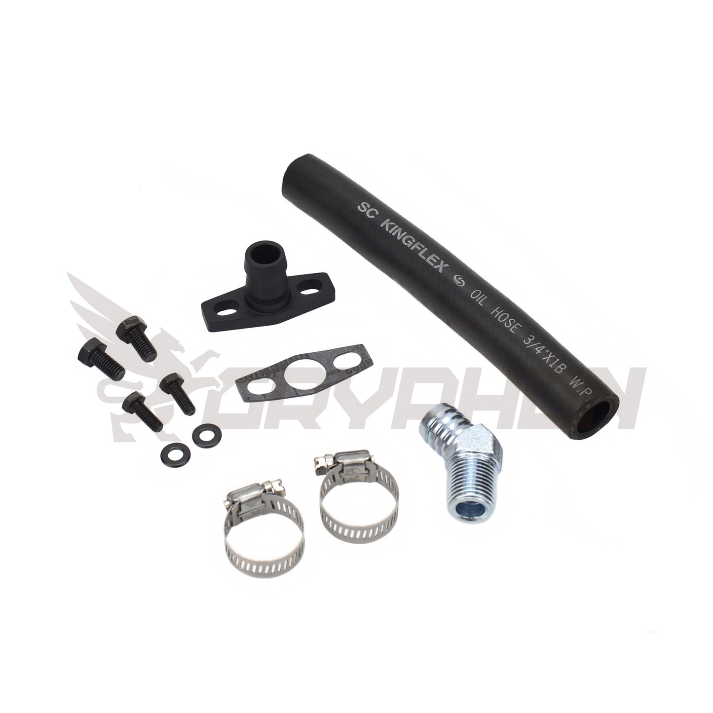 Turbo Oil Drain Hose Kit Nissan Silvia SR20DET with Garrett T25 T28