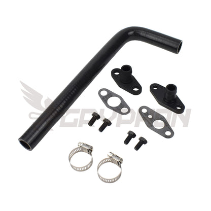Turbo Oil Drain Hose Kit Toyota Land Cruiser 12HT with Holset Super HX30W