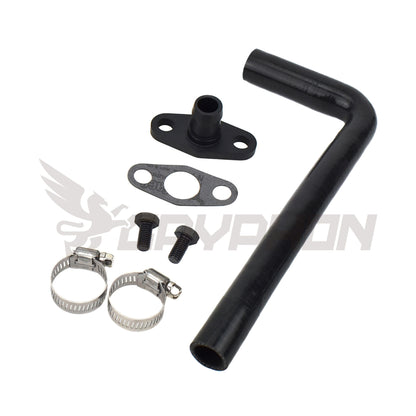Turbo Oil Drain Hose Kit Toyota Land Cruiser 1HD with Holset Super HX30W