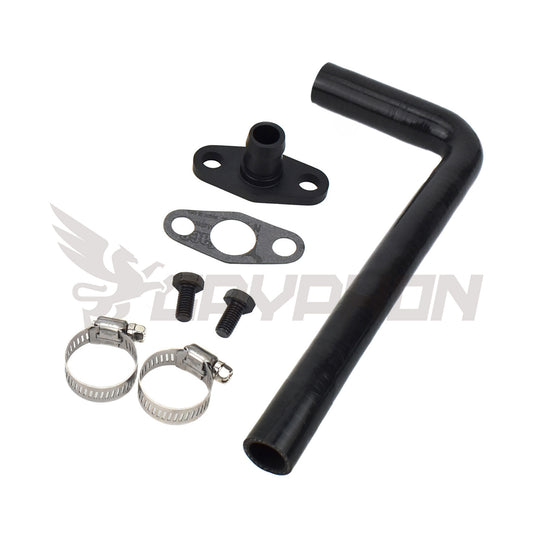 Turbo Oil Drain Hose Kit Toyota Land Cruiser 1HD with Holset Super HX30W
