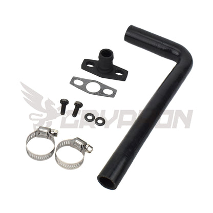 Turbo Oil Drain Hose Kit Toyota Land Cruiser 1HD with TD05H