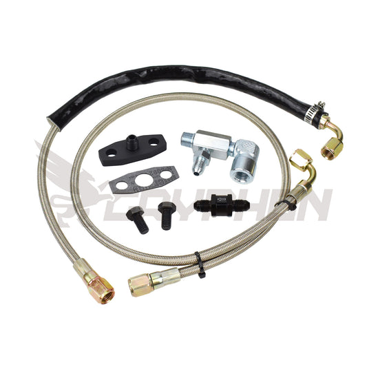 Turbo Oil Feed Line Kit Ford Territory Ghia SX SY with Garrett GT4202 GT4294