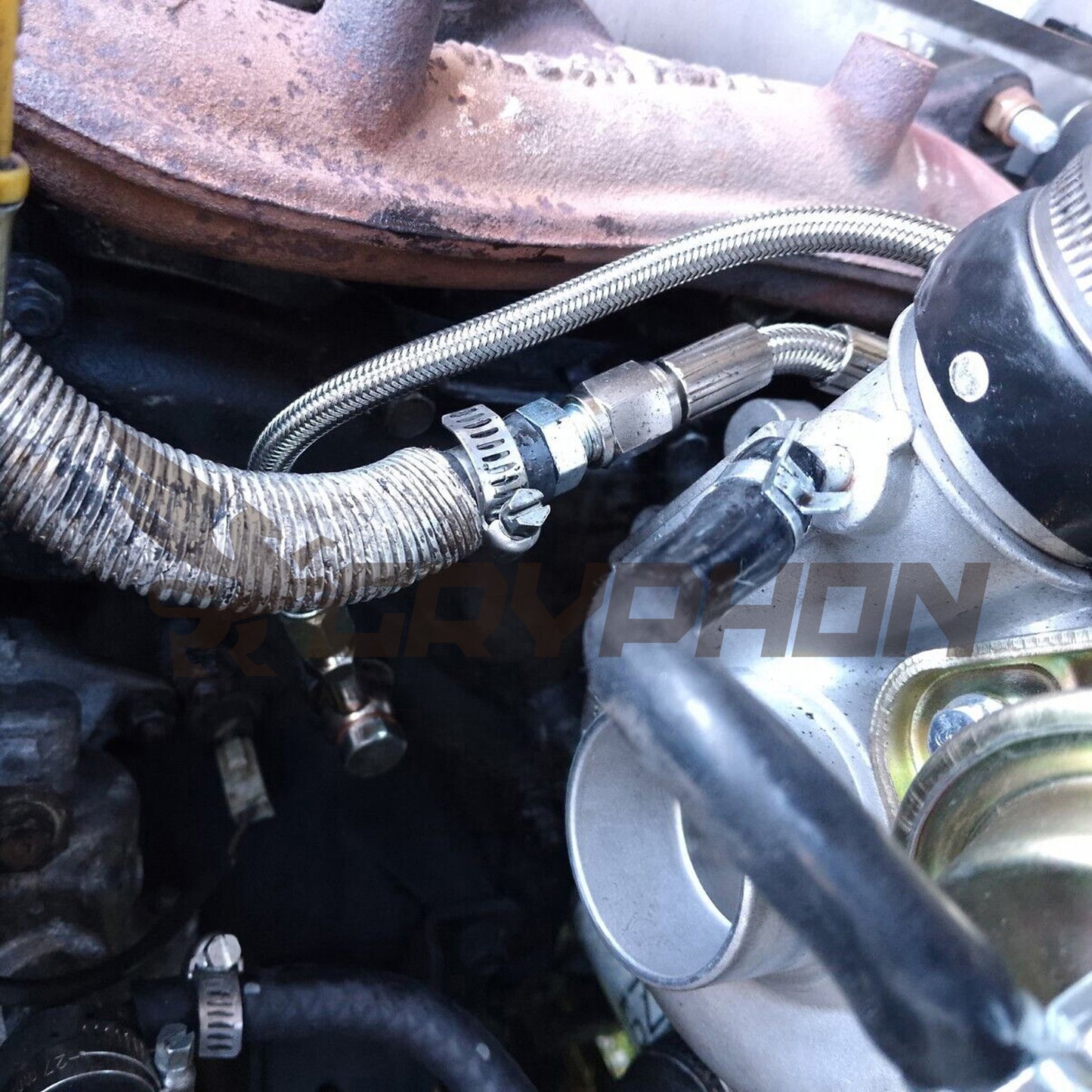 Turbo Oil Feed Line Kit Mazda Bravo B2500 / Ford Courier WL-T 2.5L with VJ25 VJ26 VJ33