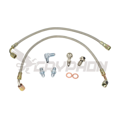 Turbo Oil Feed Line Kit Nissan 300ZX Z32 VG30DETT Garrett T25 T28
