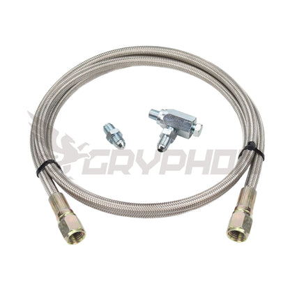 Turbo Oil Feed Line Kit Toyota Land Cruiser 1HZ with Garrett GT28R