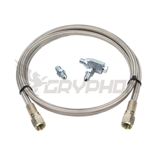 Turbo Oil Feed Line Kit Toyota Land Cruiser 1HZ with Garrett GT28R