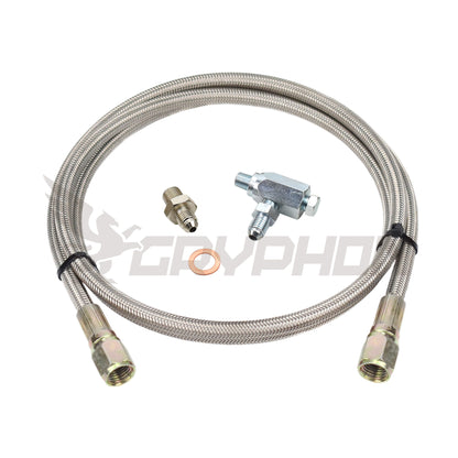 Turbo Oil Feed Line Kit Toyota Land Cruiser 1HZ with Holset HX30 HX35