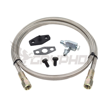 Turbo Oil Feed Line Kit Toyota Land Cruiser 1HZ with Holset Super HX30W