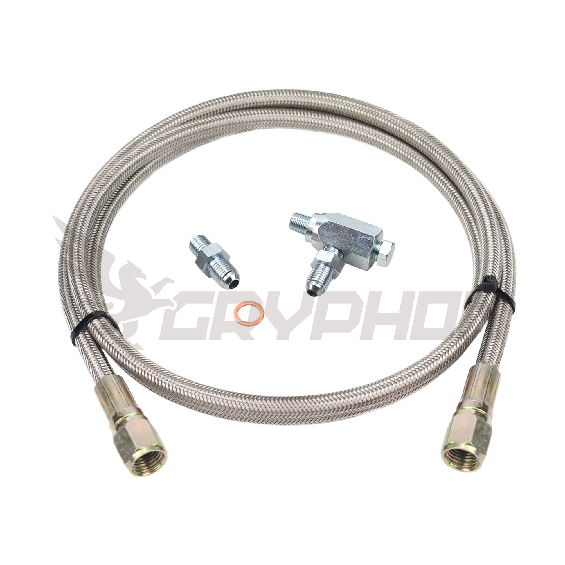 Turbo Oil Feed Line Kit Toyota Land Cruiser 1HZ with TD05H