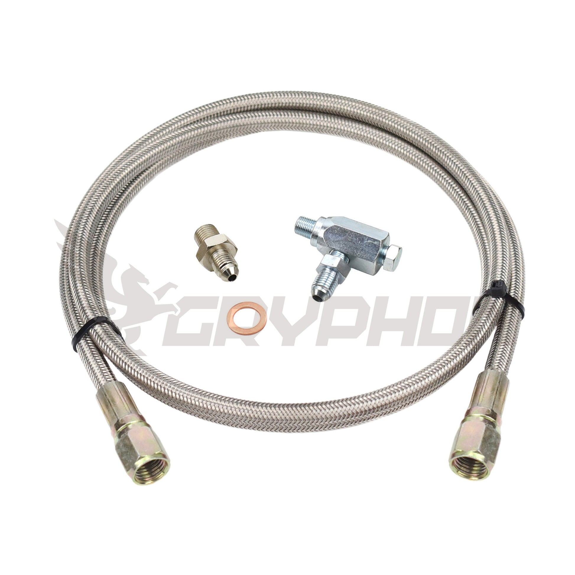 Turbo Oil Feed Line Kit Toyota Land Cruiser 1HZ with TD05H