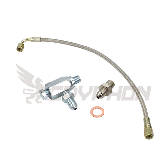 Turbo Oil Feed Line Kit Toyota 1TR 2TR with Holset HX30 HX35