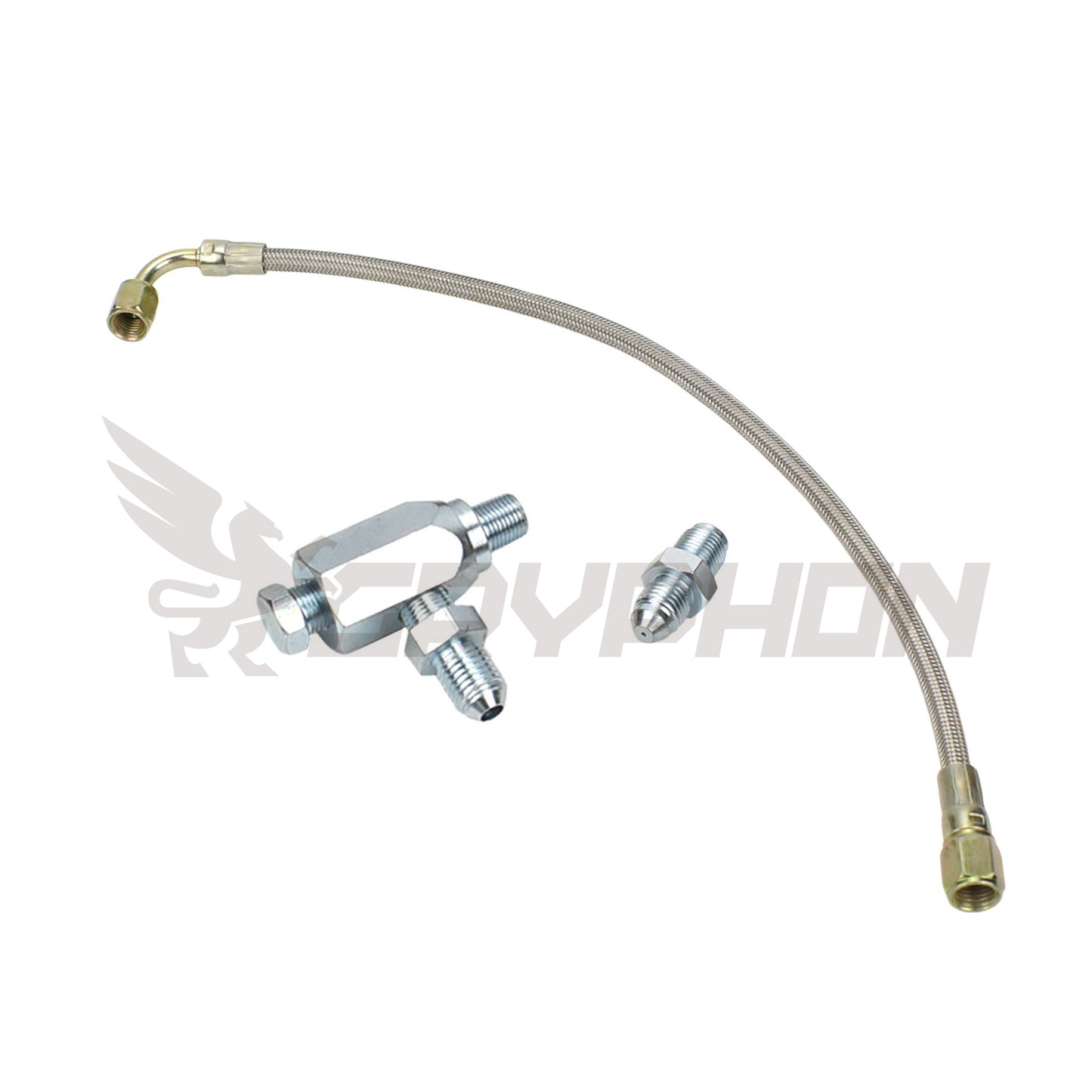 Turbo Oil Feed Line Kit Toyota 2RZ 3RZ with Garrett G-Series G30 G35