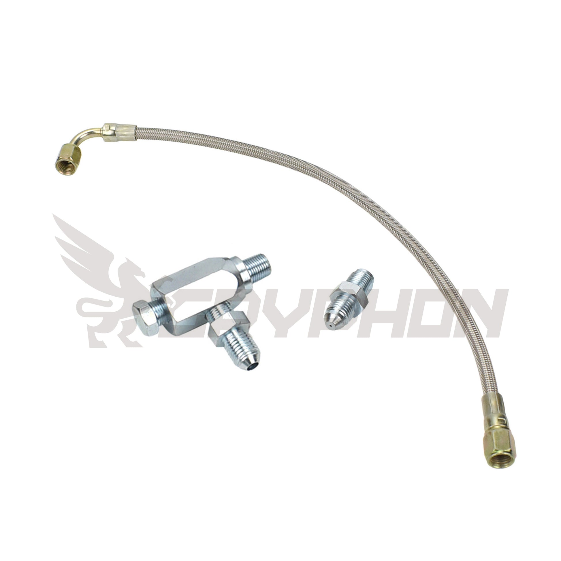 Turbo Oil Feed Line Kit Toyota 2RZ 3RZ with Garrett G-Series G30 G35