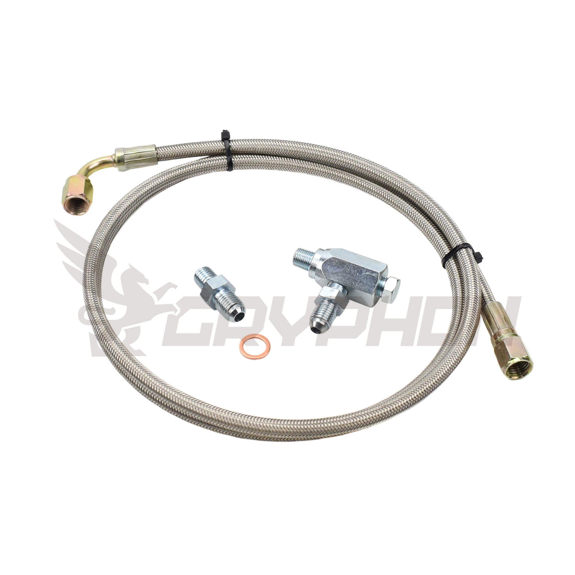 Turbo Oil Feed Line Kit Toyota Hilux 2.8L 3L with TD05H