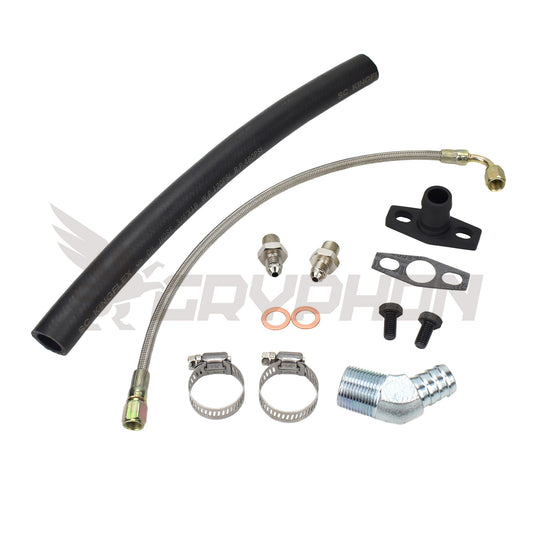 Turbo Oil Feed Return Line Kit Holden Commodore VL RB30ET with BorgWarner EFR Series