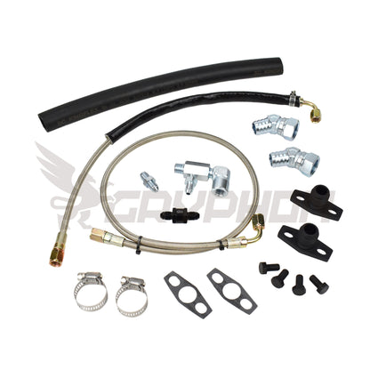 Turbo Oil Feed Return Line Kit Ford Territory Ghia SX SY Garrett GT35/40R GT3582R