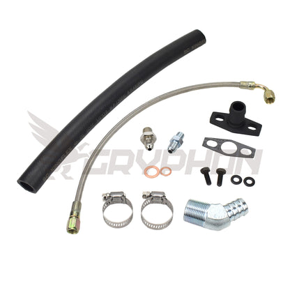 Turbo Oil Feed Return Line Kit Nissan RB20 RB25 RB30 with TD05H TD06