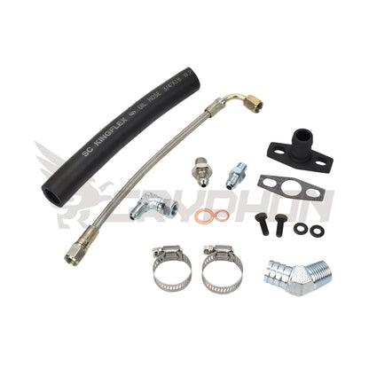 Turbo Oil Feed Return Line Kit Nissan SR20DET with TD05H TD06