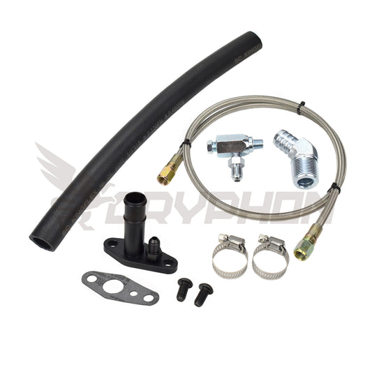 Turbo Oil Feed Return Line Kit Toyota Land Cruiser 1HZ with CT26