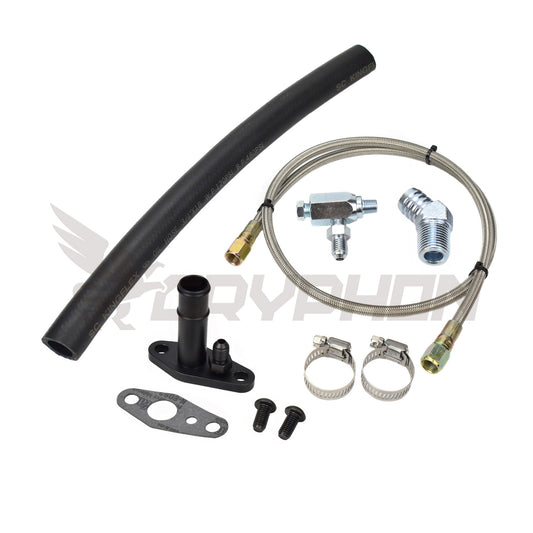 Turbo Oil Feed Return Line Kit Toyota Land Cruiser 2H with CT26