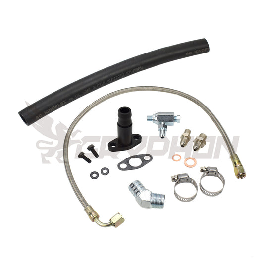 Turbo Oil Feed Return Line Kit Toyota Hilux 3.0L 5L 5LE with TD04L-13T