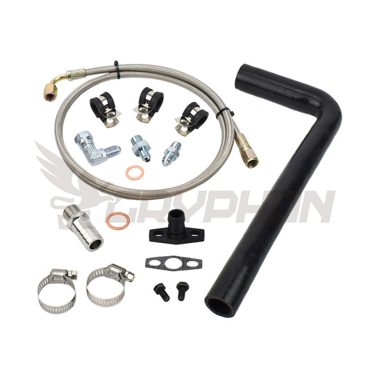 Turbo Oil Feed Return Line Kit Vauxhall Opel Zafira Astra Z20LET Garrett GT28R GT30R