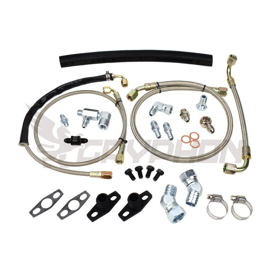 Turbo Oil Water Line Kit Ford Territory Ghia SX SY Garrett GT35/40R GT3582R