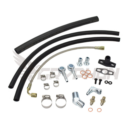 Turbo Oil Water Line Kit Mazda MX5 Miata Early MK1 with TD05H