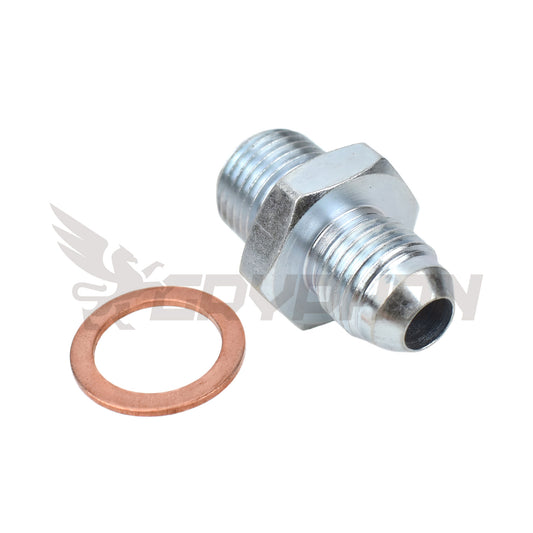 Turbo Water Adapter Fitting Kit 6AN Nissan RB20DET Stock Turbo