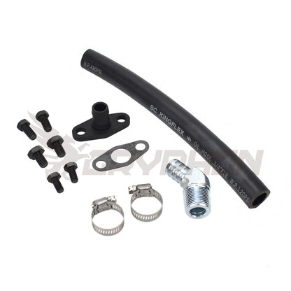 Universal Turbo Oil Drain Hose Kit BorgWarner S200 S300 S400
