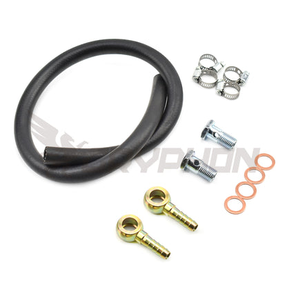 Universal Turbo Water Hose kit 3/8" Hose with M14x1.5 Banjo Fitting