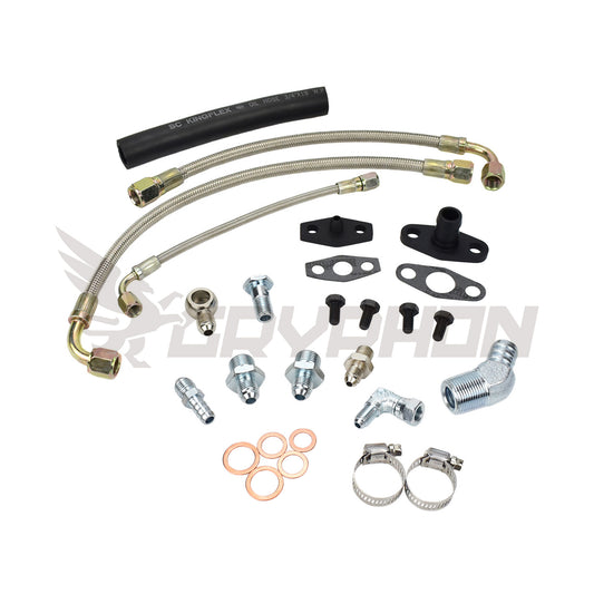 Turbo Oil Water Line Kit Holden Commodore VL RB30ET Stock Turbo